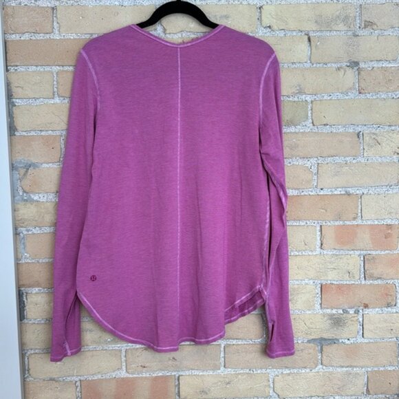 Lululemon Pink Long Sleeve Top - Picture 2 of 2